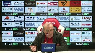 PERUGIA-PALERMO 3-3: FABRIZIO CASTORI conferenza stampa post gara