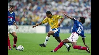 DENILSON SKILLS VS FRANCE - FINAL WORLD CUP 1998 (amazing performance)