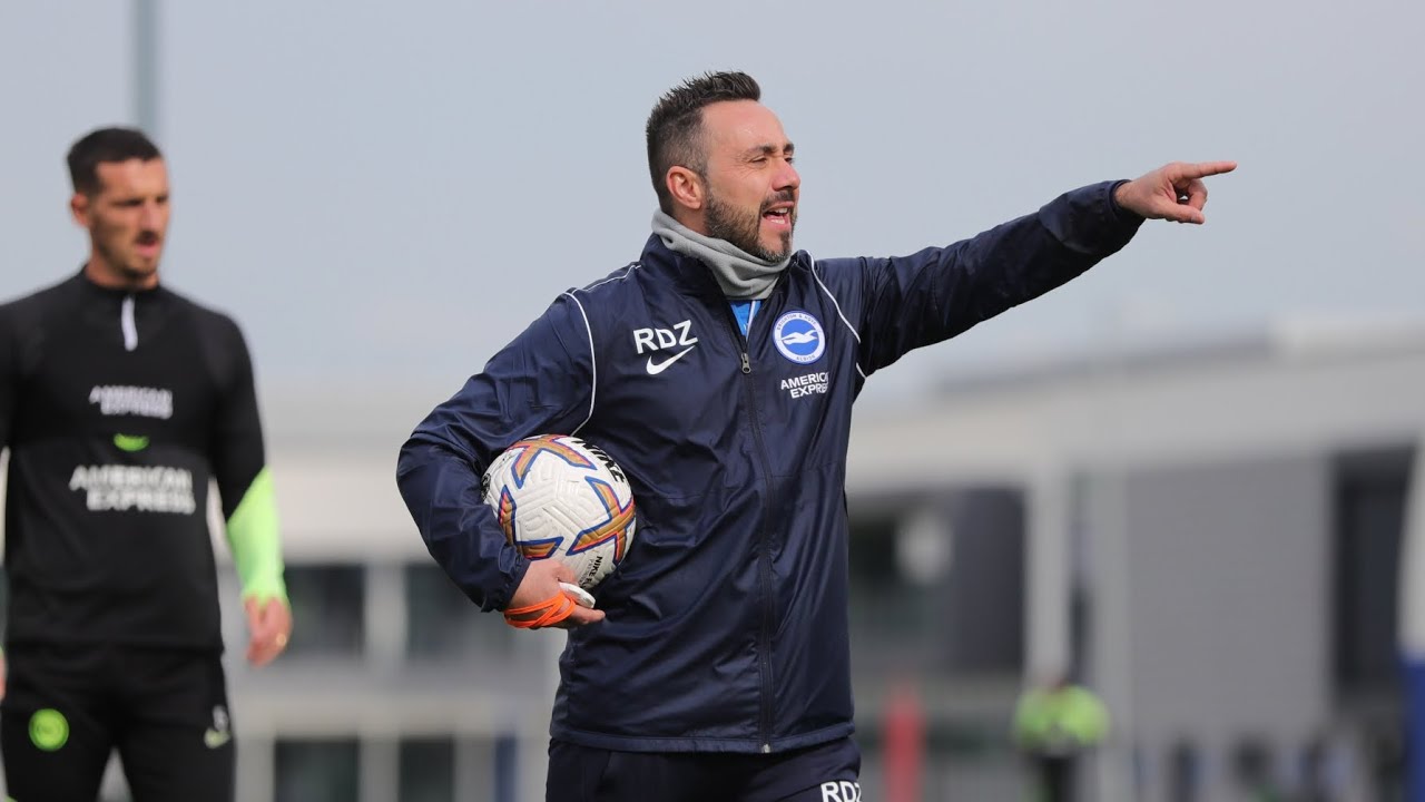 De Zerbi's (Brighton) build out tactics and principles Part 1