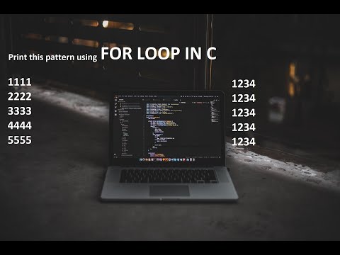 NESTED FOR LOOP IN C