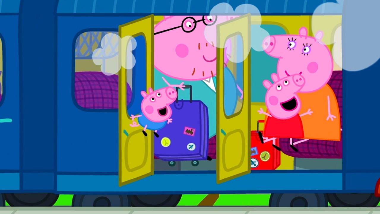 Eine Lange Zugreise mit Peppa | 30 Minuten | Peppa Pig Deutsch