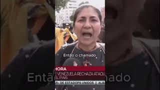 🔥venezuelana faz alerta à comunidade internacional: "querem o petróleo pra continuar as guerras”🔥
