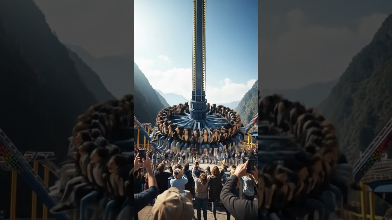 Spinning Ride Fails Over Crowd 