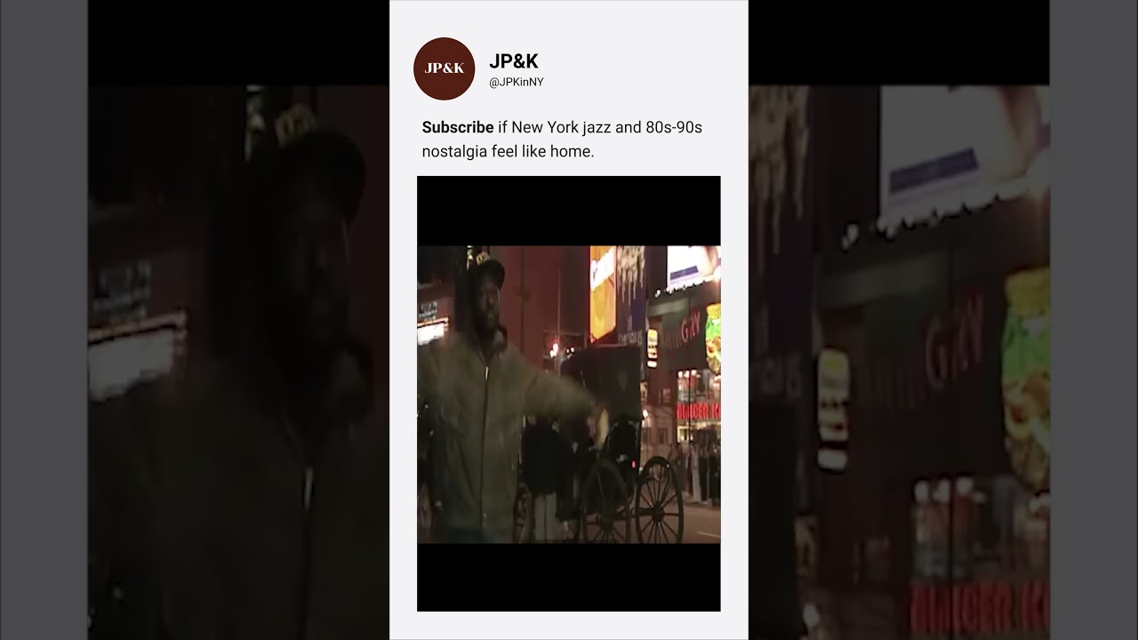 Back to 90s New York – Feel the Jazz Vibes 