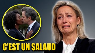 After 16 years of marriage, Anne-Sophie Lapix FINALLY reveals her husband's terrible secret.