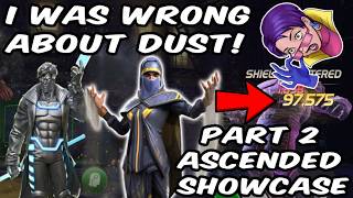 7 Star Ascended Dust Part 2 But I'm Using Your Feedback! Much Better! | Marvel Contest Of Champions screenshot 2