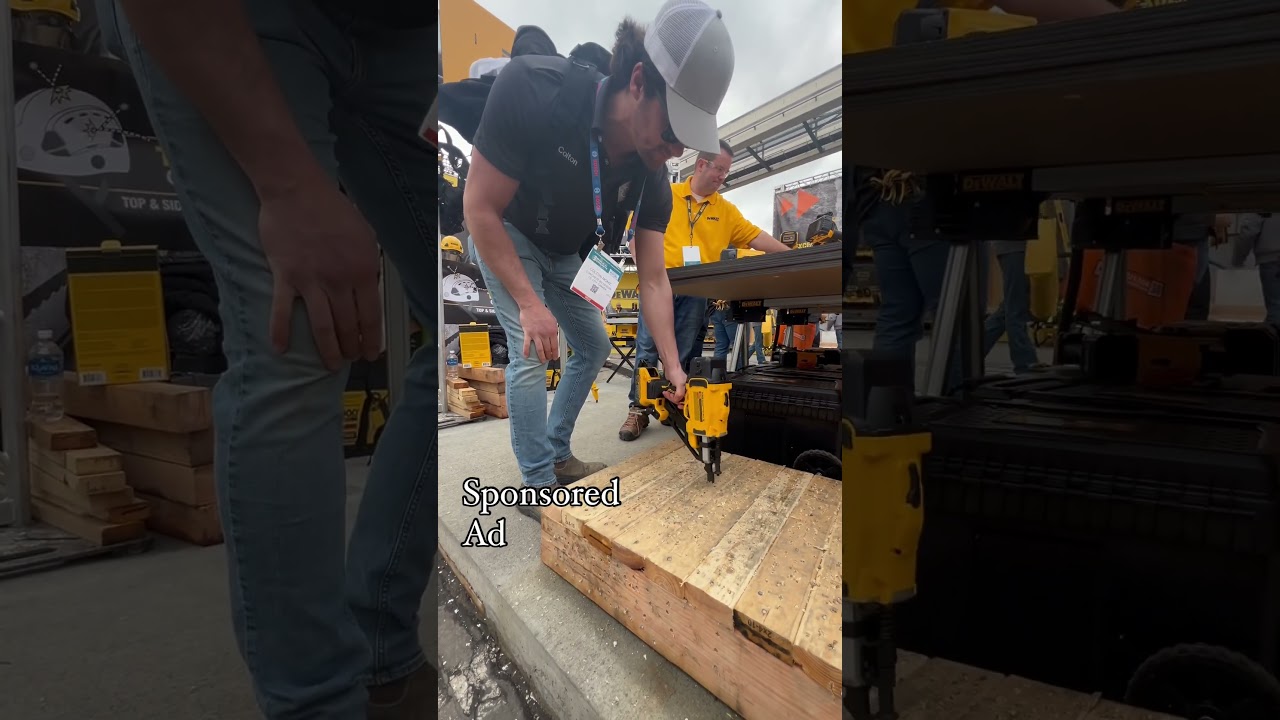 This new dewalt framing nailer is amazing. 