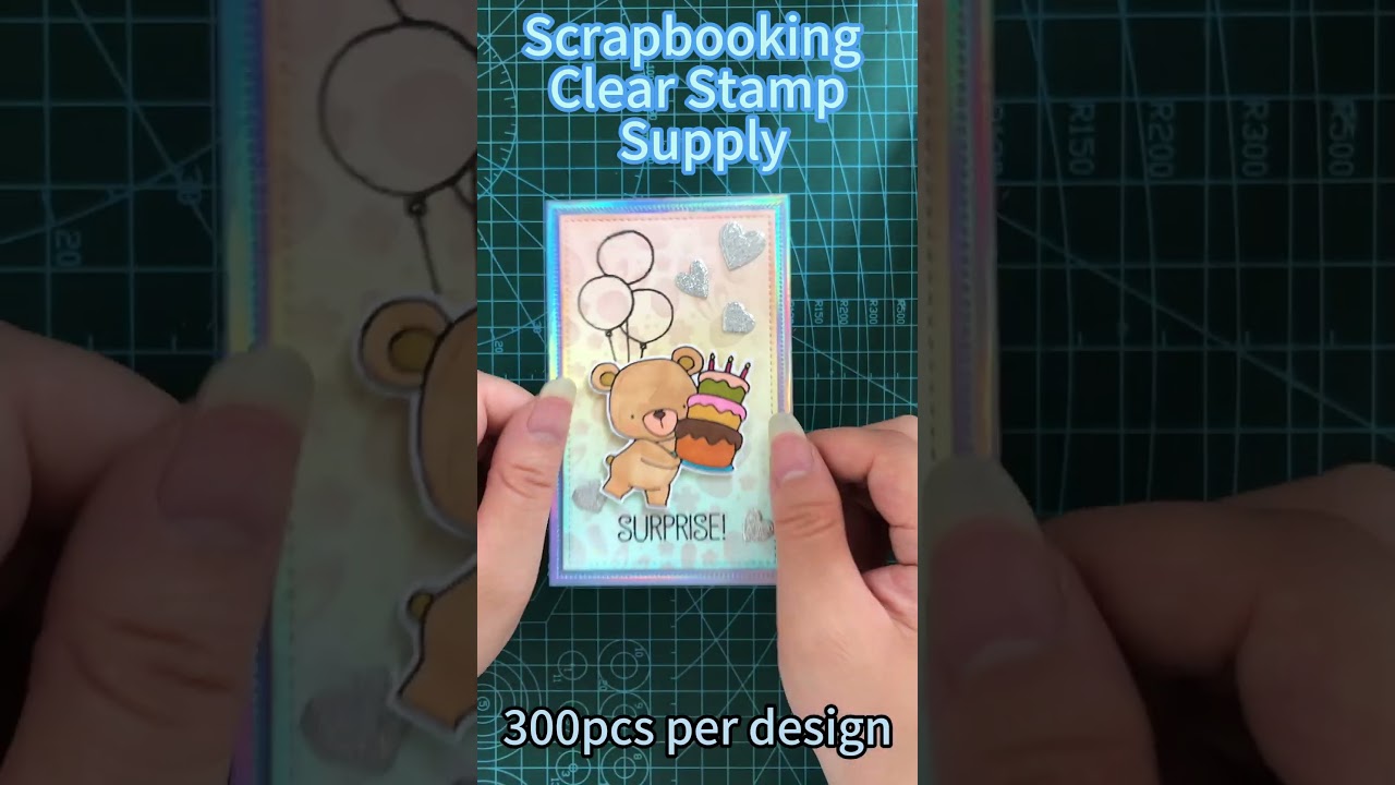 Scrapbooking Clear Stamp Supply