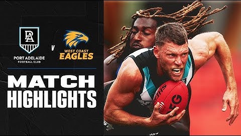 Port Adelaide v West Coast Highlights | Round 4, 2020 | AFL