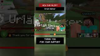 New Sub Uriah Welker