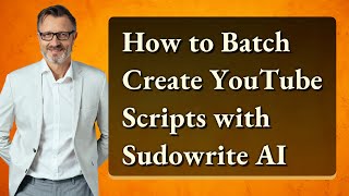 Celebrity How to Batch Create YouTube Scripts with Sudowrite AI Net Worth
