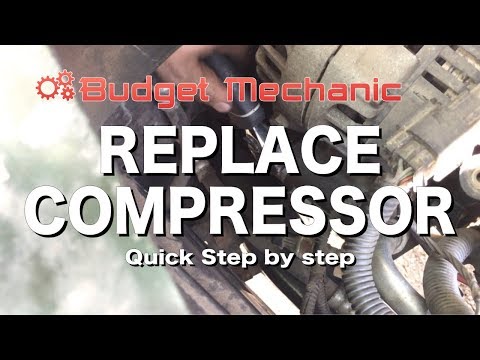 How to Replace AC Compressor  – Saturn , Chevy , Pontiac , Ion , cobalt