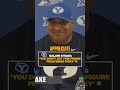 BYU HC likes it all😅 #CFB #HALLOWEEN #BYU #CANDY