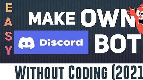 How To Make An discord bot without coding or downloading anything!