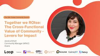 Together with ROIse Part 2 | Jess Erhard @ Loop: The 24hr Global Community Summit 2025
