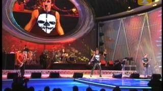 Video thumbnail of "La Ley, Hombre, Festival de Viña 2002"