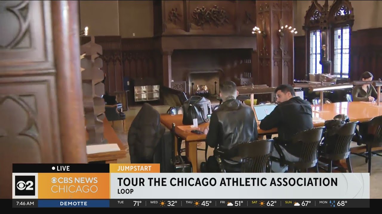 Tour the Chicago Athletic Association