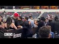 Check out the huge line of people to meet Oscar Valdez | Esnews boxing