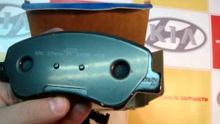 Колодки тормозные передние, HYUNDAI ACCENT 11-, 581011RA00 Колодки тормозные передние, HYUNDAI ACCENT 11-, 581011RA00