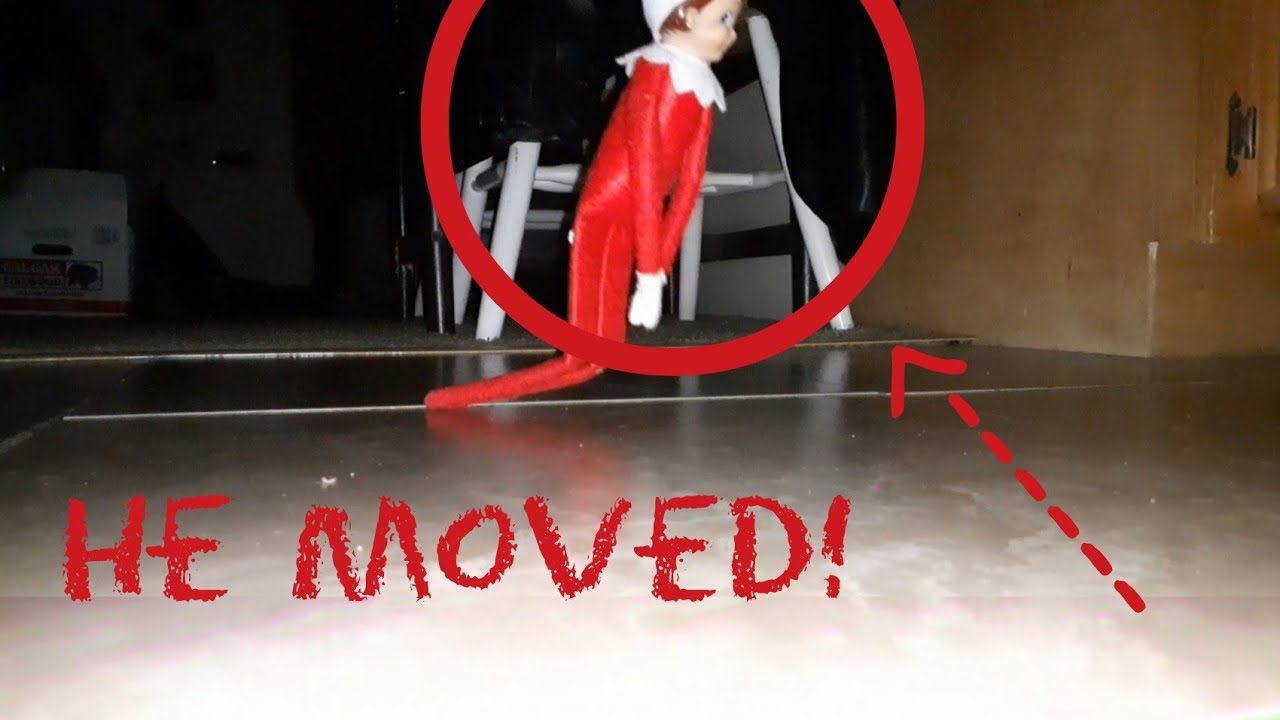 Cameras catch Elf on the Shelf Moving! - YouTube