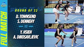 Townsend/Dennehy vs Hsieh/Dikosavljevic - Women's Doubles Round of 32 | MB Hanoi Cup 2026