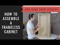 How to Build a Cabinet Lesson 28: First Cabinet Assembly How to Build a Cabinet Lesson 28: First Cabinet Assembly