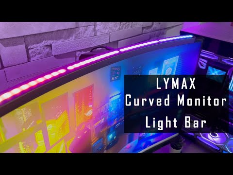 Curved LYMAX Monitor Light Bar – Techscension