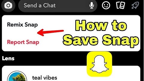 Snapchat Save Option Not Showing Problem Solve || How to Save Snaps When Save Option Not Showing
