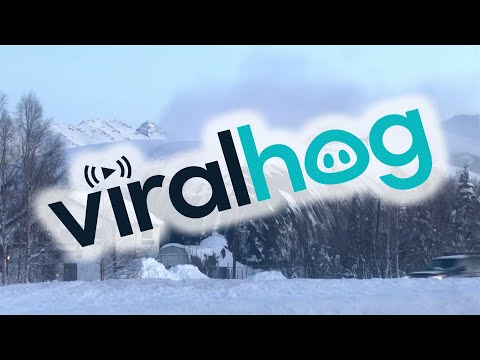 Snow Removal From The Golf Dome || ViralHog