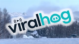 Snow Removal From The Golf Dome || ViralHog