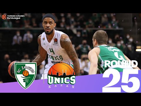 UNICS back on track! | Round 25, Highlights | Turkish Airlines EuroLeague