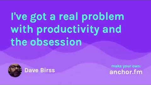 Stop Getting Things Done