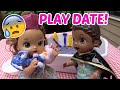 BABY ALIVE has a PLAY DATE compilation! FUN with FRIENDS! The Lilly and Mommy show! FUNNY KIDS SKIT!