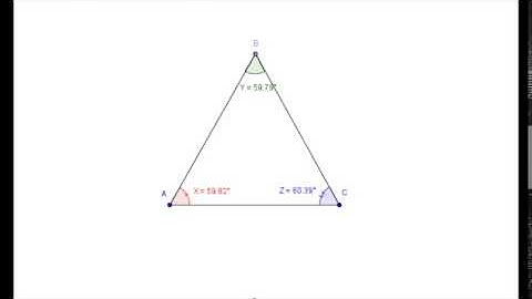 The Sum of Interior Angles of a Triangle