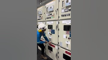 Racking out a vacuum circuit breaker (VCB)
