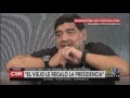 C5N - El Diario con Víctor Hugo: Maradona, crítico con Mauricio Macri