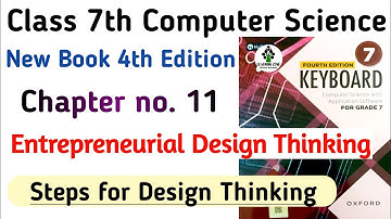 Chapter 11 Computer Science Keyboard 4th Edition | Entrepreneurial Design Thinking | Learning Zone