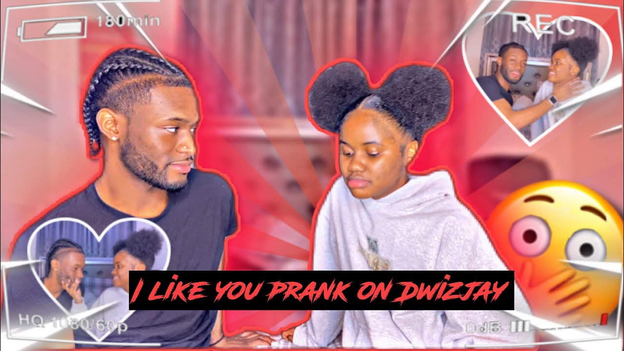 I LIKE YOU prank on 