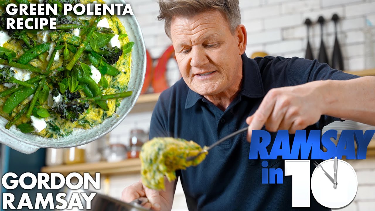 Gordon Ramsay Makes an Italian Inspired Dish in Under 10 Minutes