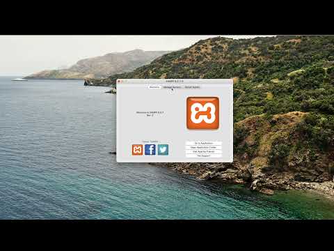 PHP tutorial 1 - Installing XAMPP on MAC OS X for PHP