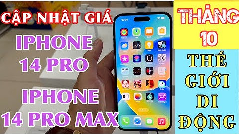 Iphone 14 pro max 2023 giá bao nhiêu