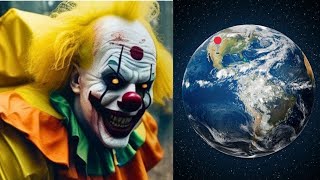 Clown Horror on Google Earth