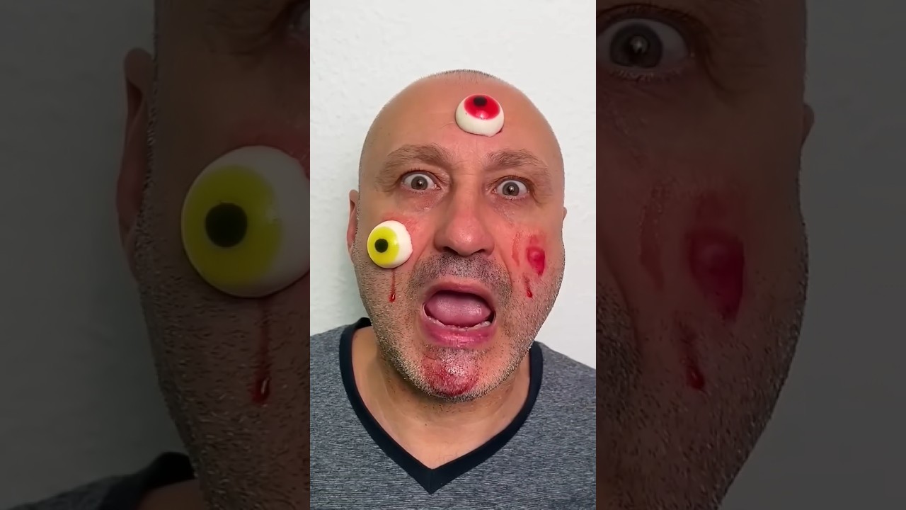 what ah oh with jelly eyball???????????? #funny # comedy 