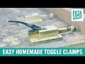 Easy Homemade Toggle Clamps - from Paint Can Locking Ring