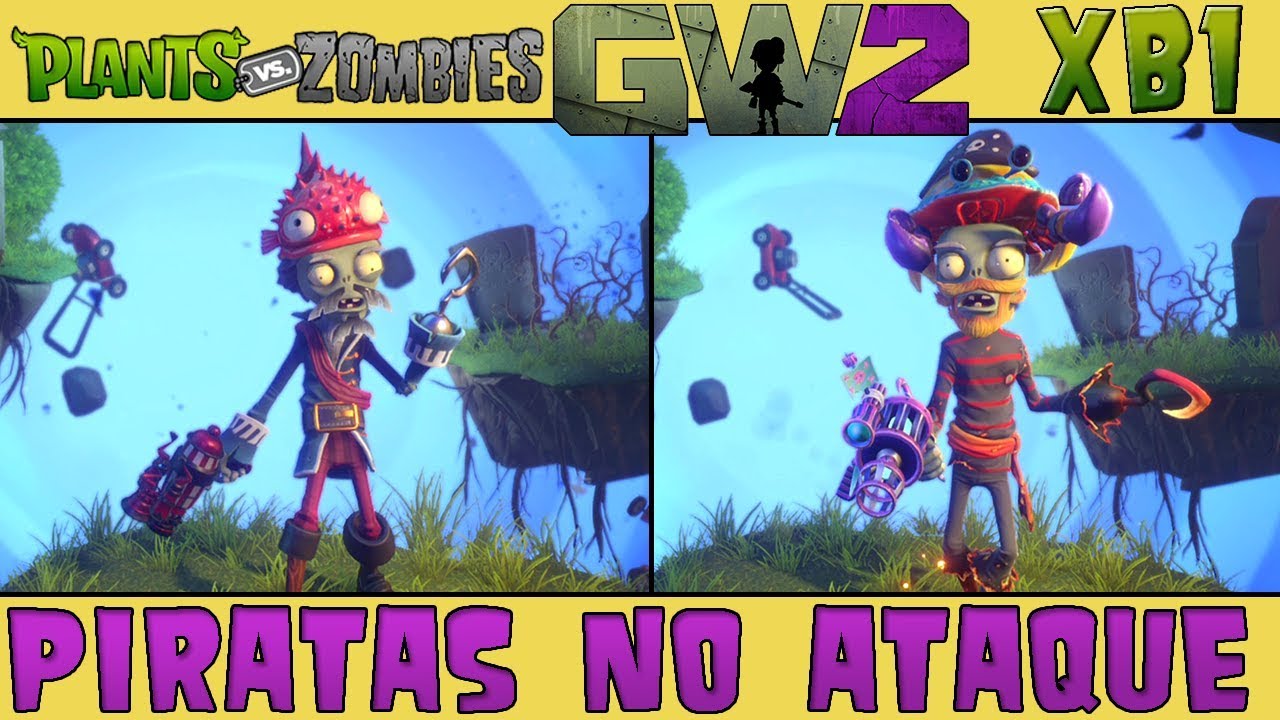 Plants vs. Zombies Garden Warfare 2 - Revezamento - Piratas no Ataque ...