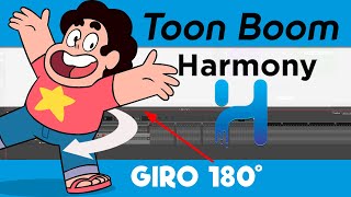 Toon Boom Harmony Tutorial | Steven Universe de CARTOON NETWORK- Rotación cuerpo 180 °