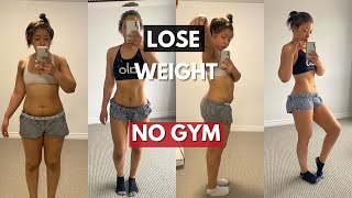 HOW I LOST 35LBS WITHOUT THE GYM | Weight Loss Journey