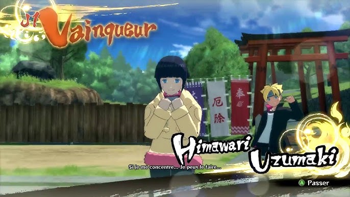 Himawari vs Hinata - Road to Boruto - Naruto Shippuden Ultimate Ninja Storm  4 MOD 