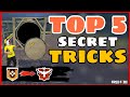 Top 5 Secret Tricks || Part-7|| Tips and Tricks Garena Free Fire -4G Gamers