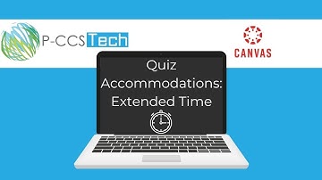 Canvas Quiz Accommodations